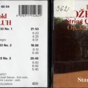 Leopold Koželuh - String quartets Op. 33, Noc. 1-3