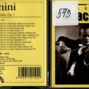 Paganini - 24 caprices for violin