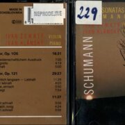 Schumann sonatas Nos. 1 and 2