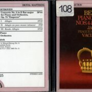 Beethoven - piano concertos nos. 4 & 5 "Emperor"