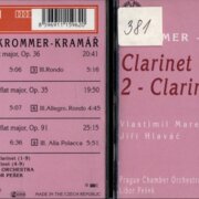 Kramář - Clarinet concertos 2 - clarinet concertos