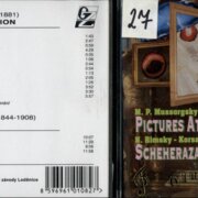 Mussorgsky - Pictures at en exhibition, Rimsky-Korsakov - Scheherazade