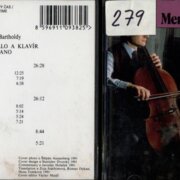 Felix Mendelssohn-Bartholdy - Skladby pro violoncello a klavír