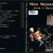 Věra Wajsarová & Minimum živě v Malostranské Besedě