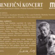 Benefiční koncert „Mathilda"