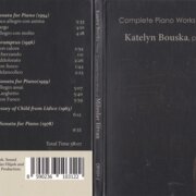 Complete Piano Works / Katelyn Bouska