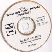 The Who Did That Music? Libraries