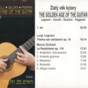 The golden age of the guitar - Zlatý věk kytary