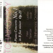 Piano concerto No. 1 in B flat minor