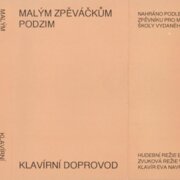 Malým zpěváčkům - podzim - Klavírní doprovod