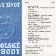 Sokolské pochody - V nový život