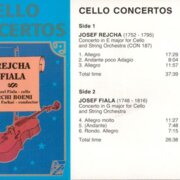Cello concertos