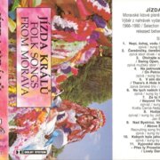 Jízda králů - folk songs from Moravia