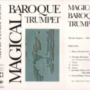 Magical baroque trumpet