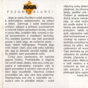 Jóga - Pozdrav slunci