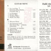 Ragtime guitar & Jiné speciality