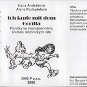 Ich laufe mit dem Gorilla