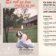 Za rok za dva vrátíš sa mi