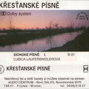 Křesťanské písně - Sionské písně I.