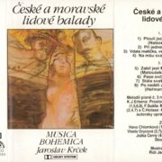 České a moravské lidové balady