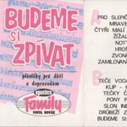 Budeme si zpívat písničky pro děti s doprovodem