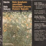 Petite symphonie concertante, Harpsichord concerto, Premiére rapsodie