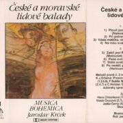 České a moravské lidové balady
