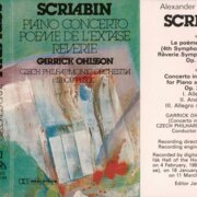 Piano concerto poeme de l´ectase