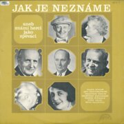 Jak je neznáme aneb známí herci jako zpěváci