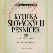 Edition M. U. č.1859 - Kytička Slováckých pěsniček