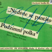 Dechová hudba č.2454/2455 - Nedivte se pantáto, Podzimní polka