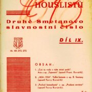 Kapela mladých houslistů - Druhé Smetanovo slavnostní číslo - díl IX.