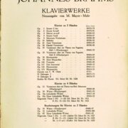 Klavierwerke