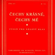 Zpěv - kytara - harmonika č. 417 - Čechy krásné, Čechy mé