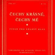 Zpěv - kytara - harmonika č. 417 - Čechy krásné, Čechy mé