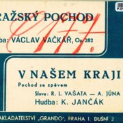 Pražský pochod, V našem kraji