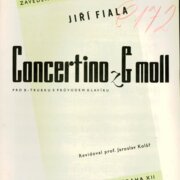 Concertino z G moll