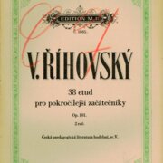 Edition M. U. č. 1865 - 38 etud pro pokročilejší začátečníky