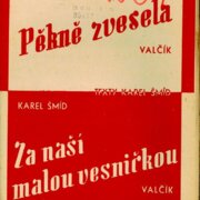 Vlkův orchestr 333/34 - Pěkně zvesela, Za naší malou vesničkou