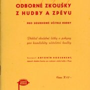 Odborné zkoušky z hudby a zpěvu
