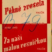 Vlkův orchestr 333/34 - Pělně zvesela, Za naší malou vesničkou