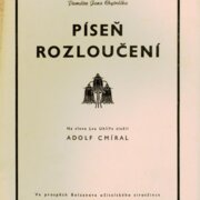 Píseň rozloučení