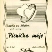 Cestička za štěstím - Písnička máje