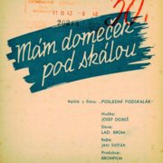 Mám domeček pod skálou