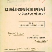 12 Národních písní o Českých městech