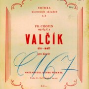 Sbírka klavírních skladeb č. 3 - Valčík