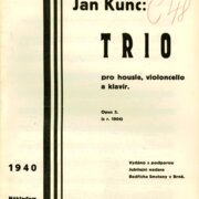 Trio pro housle, violoncello a klavír