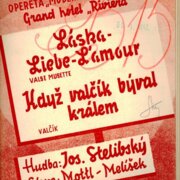 Universální orchestr M. U. č. 294 - 295 - Láska - Liebe- L'amour