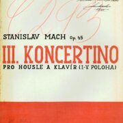 III. Koncertino