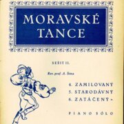 Moravské tance sešit II.